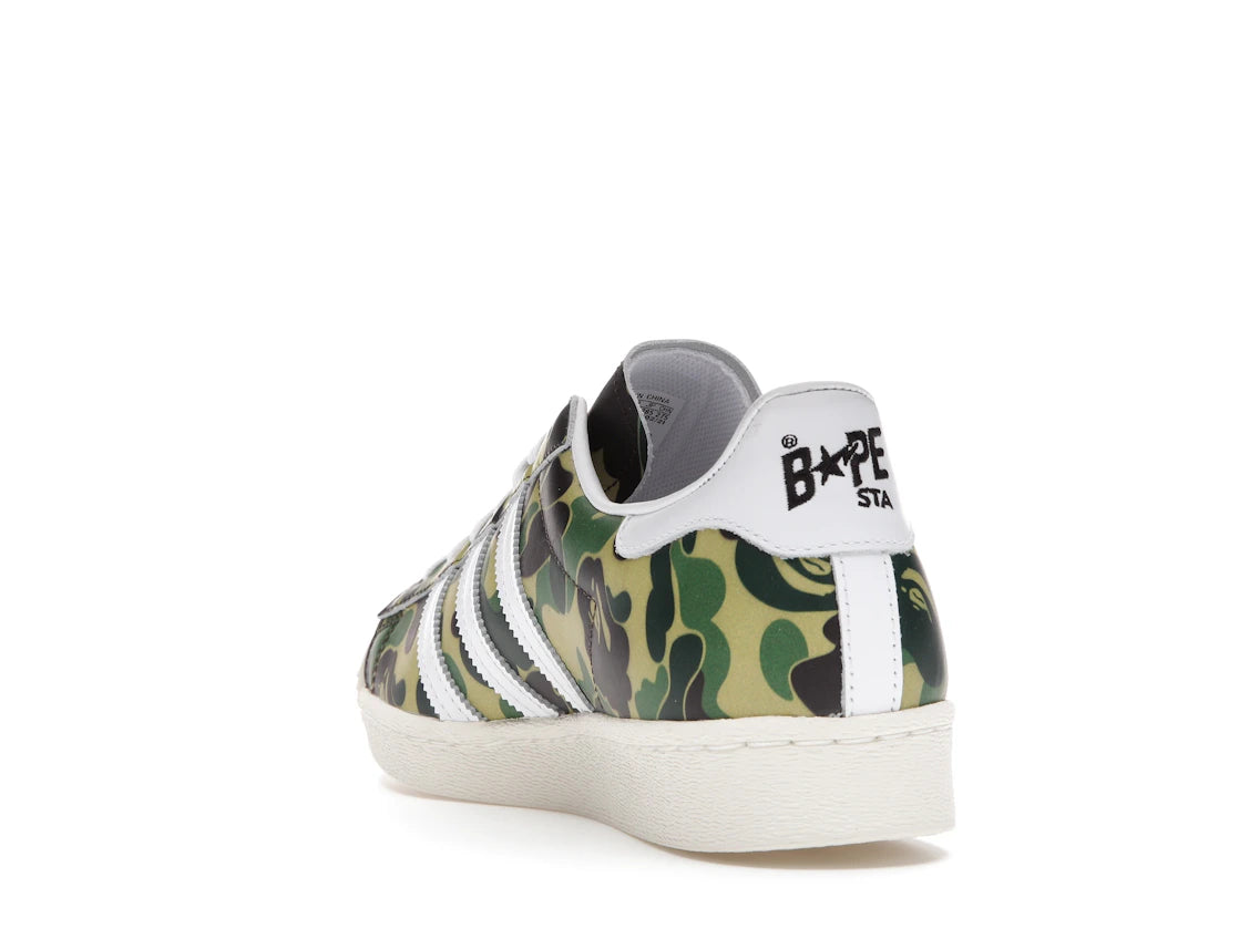 Adidas Superstar Bape ABC Camo Green