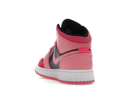 Jordan 1 Mid Coral Chalk