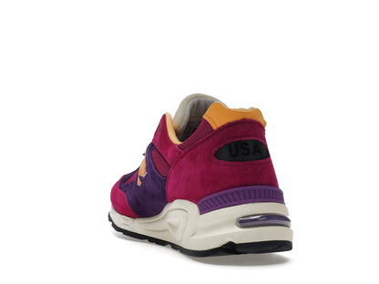 New Balance 990v2 MiUSA Teddy Santis Purple Yellow