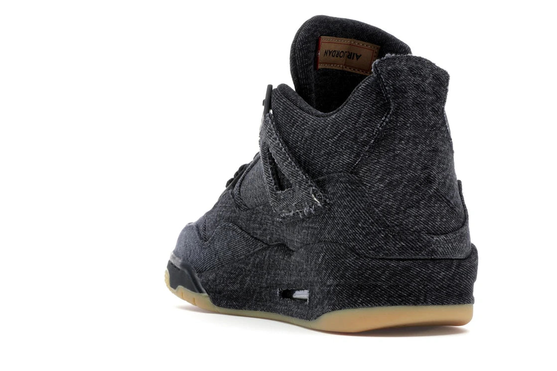 Air Jordan 4 Retro Levi's Black