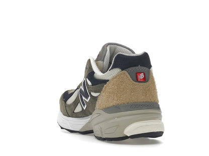 New Balance 990v3 MiUSA Grey Blue Olive