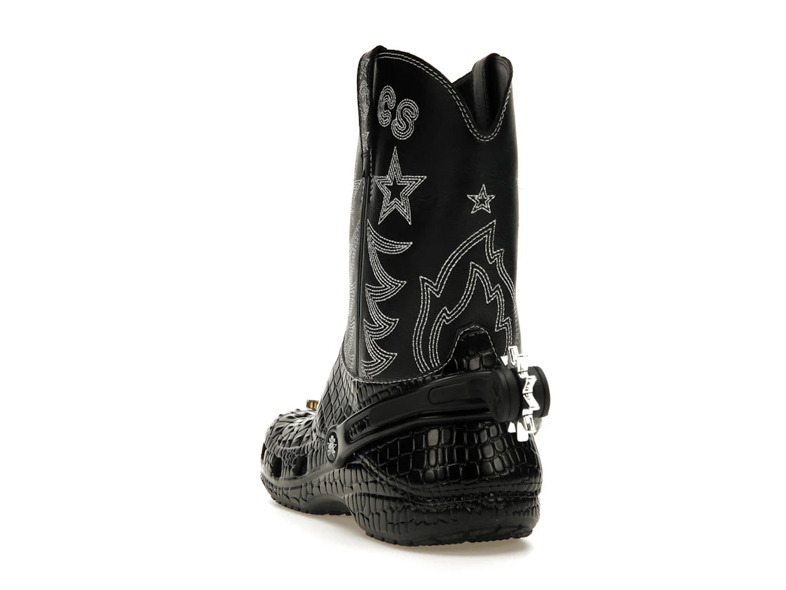 Crocs Classic Cowboy Boot Black