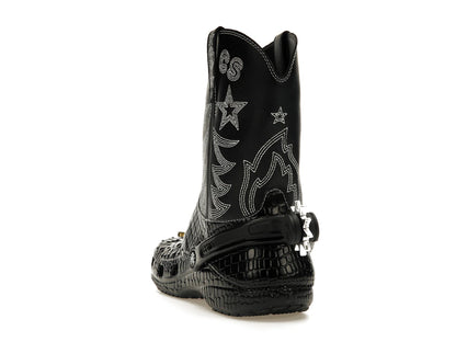 Crocs Classic Cowboy Boot Black