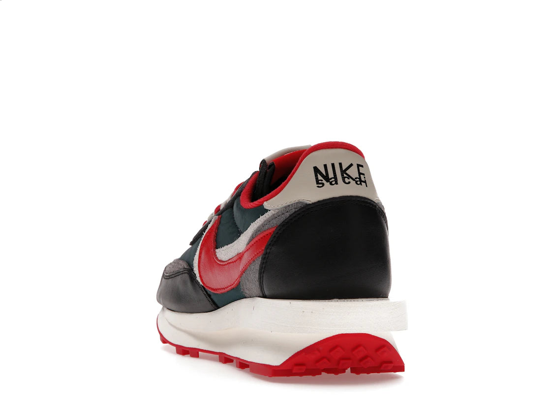 Nike LD Waffle sacai Undercover Midnight Spruce University Red