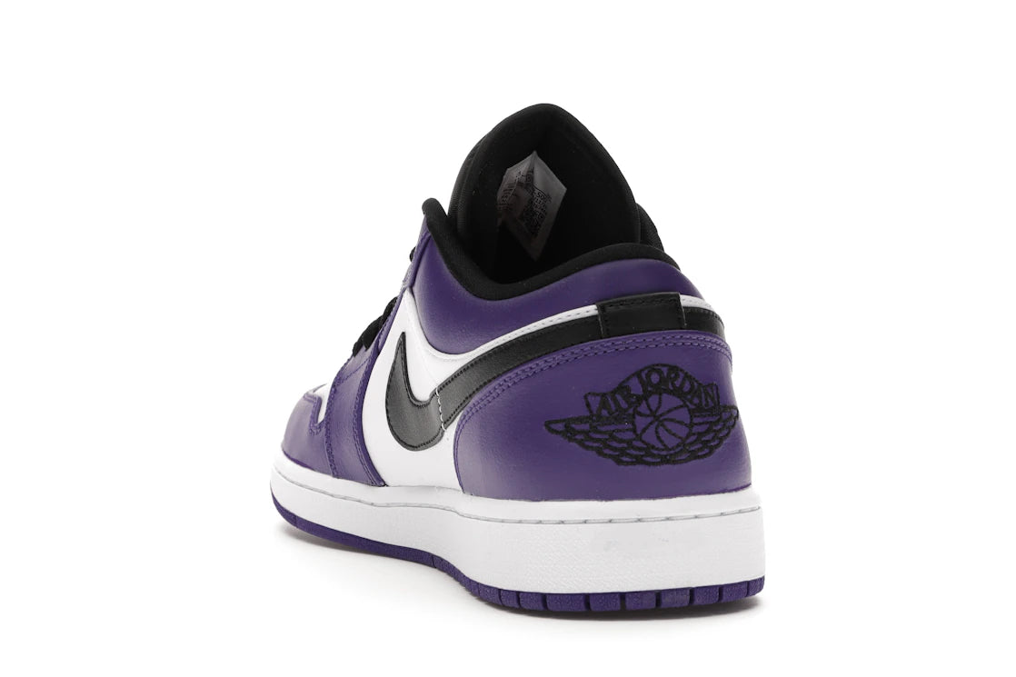 Jordan 1 Low Court Purple White