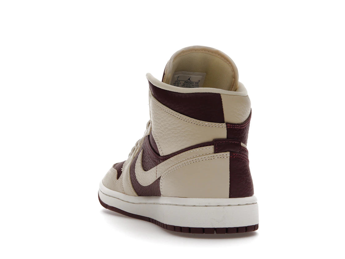 Jordan 1 Mid SE Split Beach Cherrywood Red