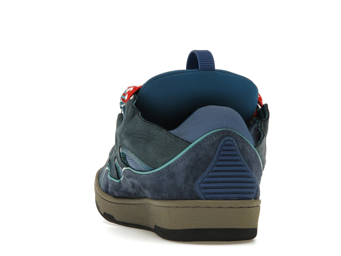 Lanvin Leather Curb Taurus Blue