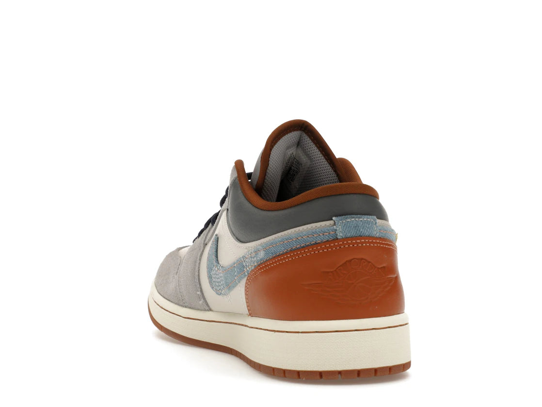 Jordan 1 Low SE Phantom Repaired Denim Swoosh