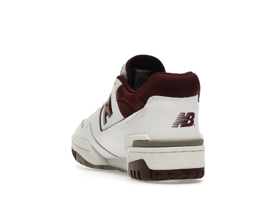 New Balance 550 Burgundy Cyan
