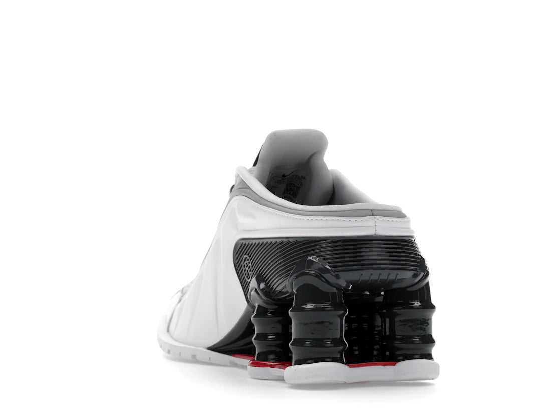 Nike Shox MR4 Mule Martine Rose Metallic Platinum Varsity Red