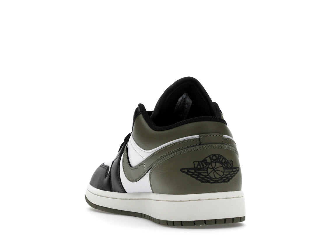 Jordan 1 Low Black Toe Medium Olive