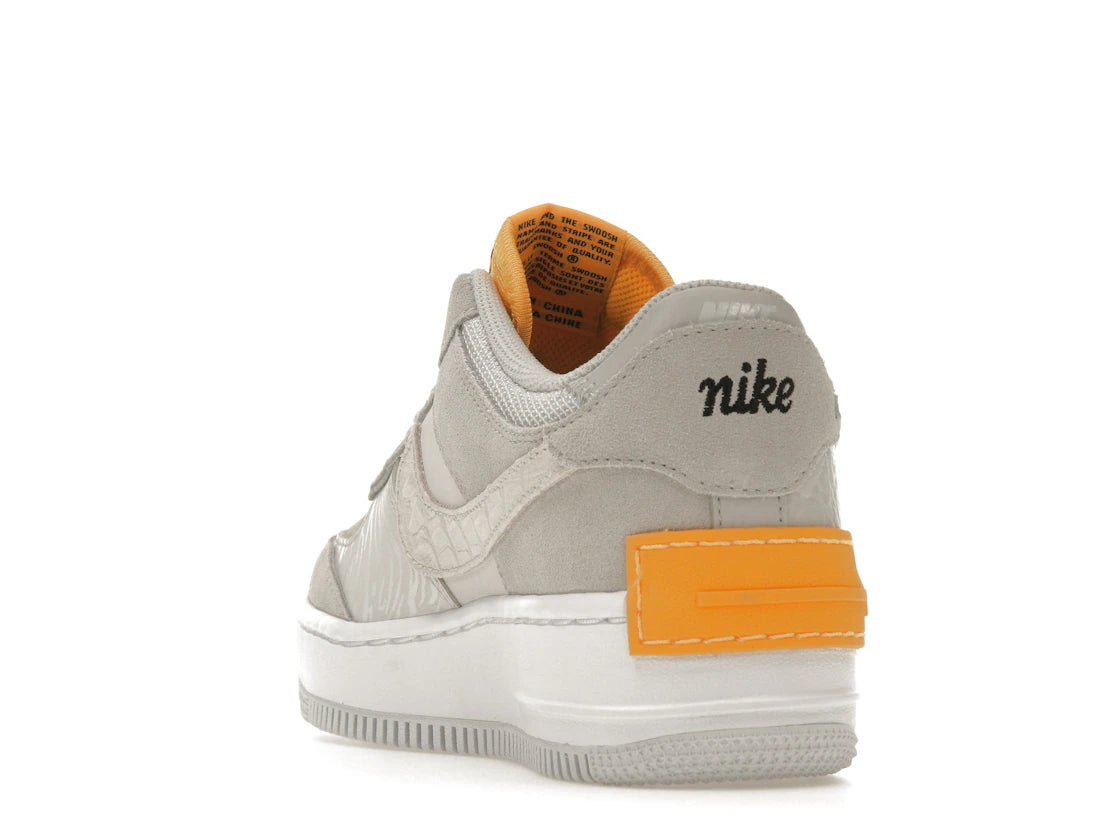 Nike Air Force 1 Low Shadow Vast Grey Laser Orange