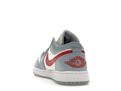 Jordan 1 Low Blue Whisper Dune Red