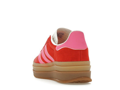 adidas Gazelle Bold Collegiate Red Lucid Pink
