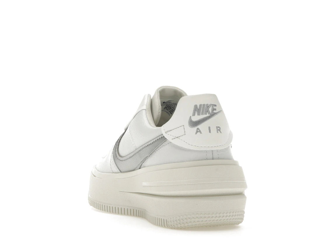 Nike Air Force 1 PLT.AF.ORM Summit White Metalic Silver