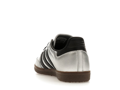adidas Samba OG Silver Metallic Black Gum
