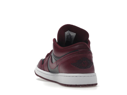 Jordan 1 Low Black Dark Beetroot