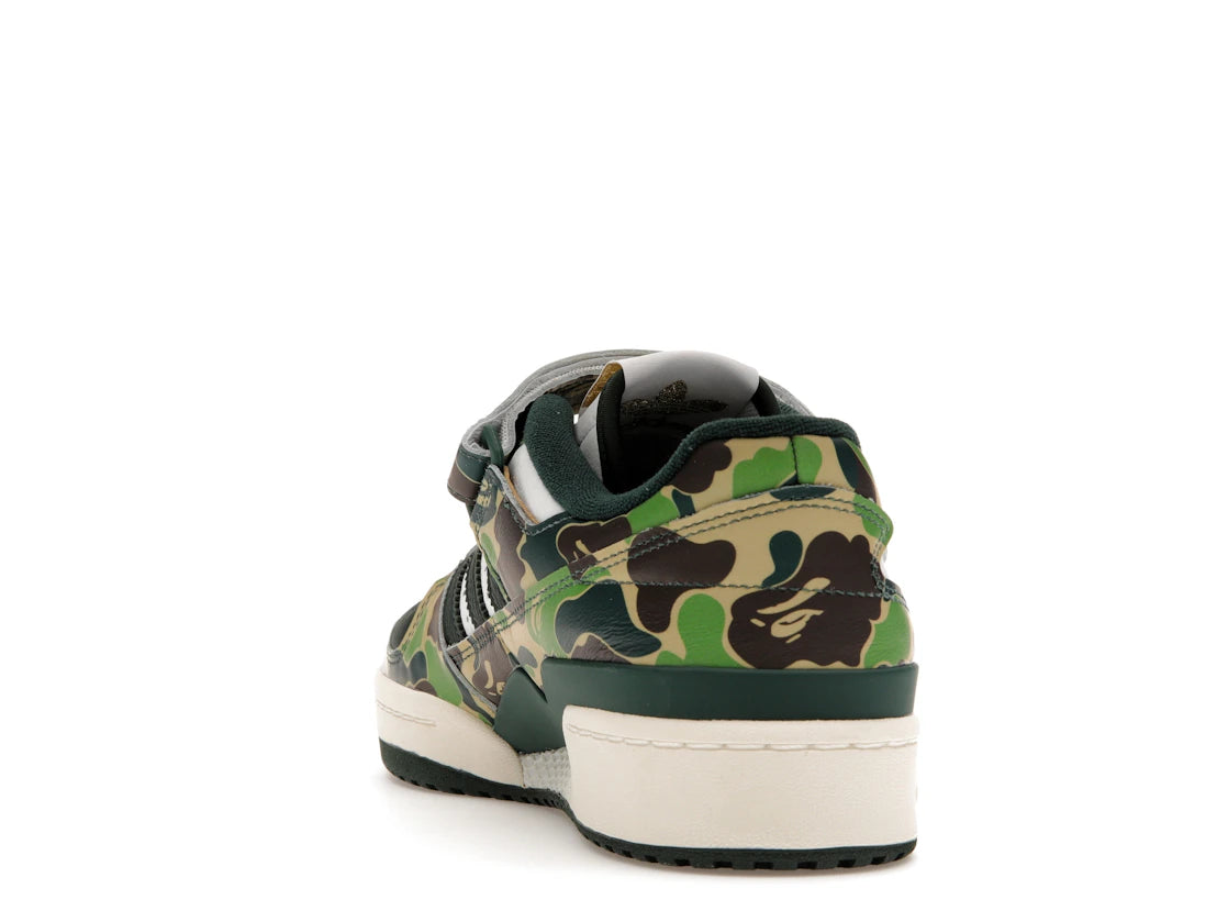 Adidas Forum 84 Low Bape 30th Anniversary Green Camo