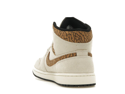 Jordan 1 Mid SE Brown Elephant