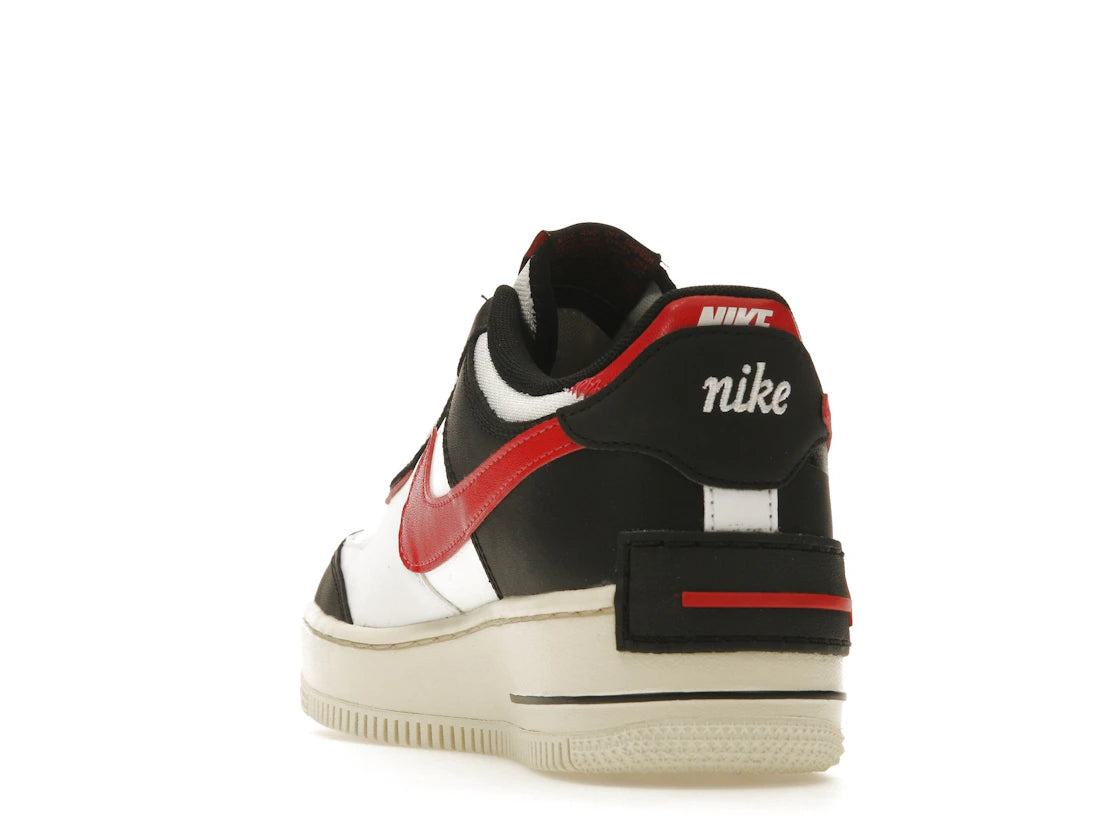 Nike Air Force 1 Low Shadow Summit White University Red Black