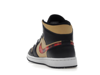 Air Jordan 1 Mid Tartan Swoosh