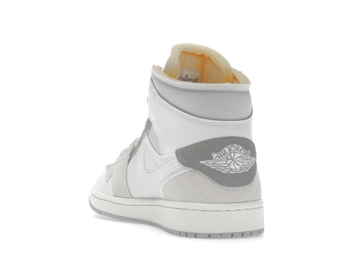 Jordan 1 Mid SE Craft Inside Out White Grey