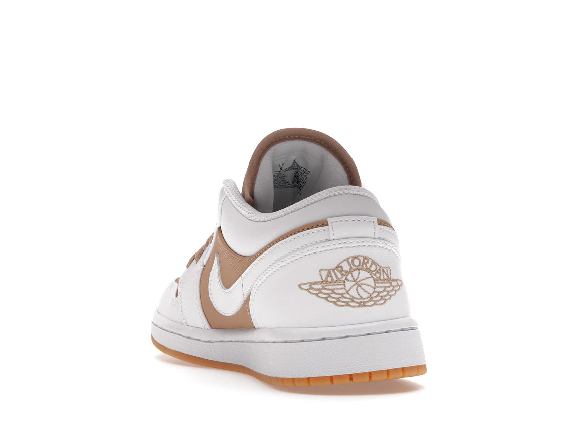 Jordan 1 Low Gum White