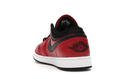 Jordan 1 Low Reverse Bred Pebbled Swoosh