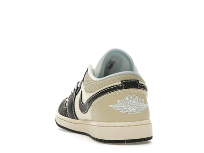 Jordan 1 Low SE Coconut Milk Black Muslin