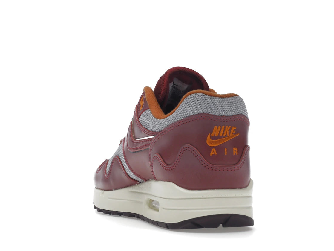 Nike Air Max 1 Patta Waves Rush Maroon (without Bracelet)