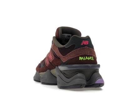 New Balance 9060 Rich Oak Burgundy