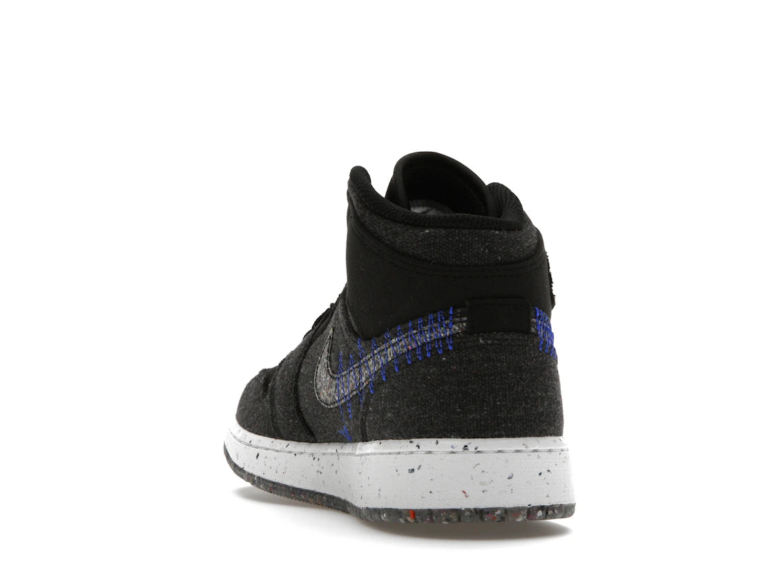 Jordan 1 Mid SE Crater Black