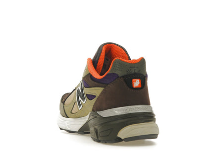 New Balance 990v3 MiUSA Teddy Santis Khaki Orange