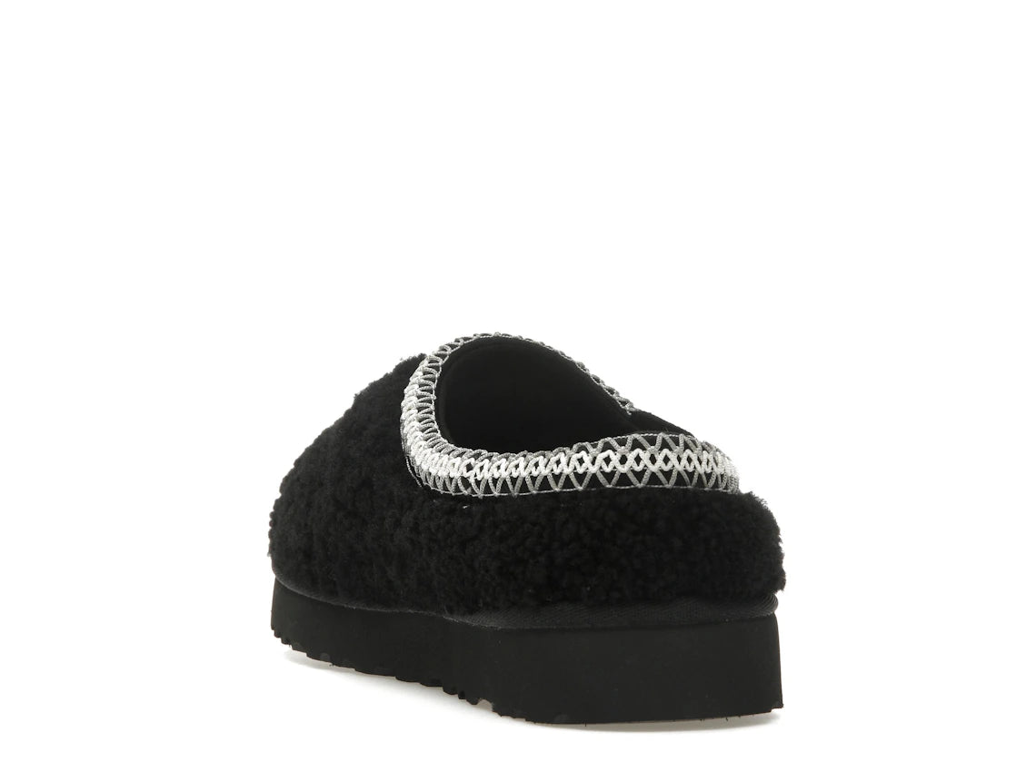 UGG Tasman Maxi Curly Slipper Black