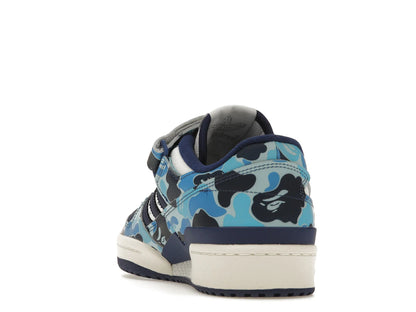 Adidas Forum 84 Low Bape 30th Anniversary Blue Camo