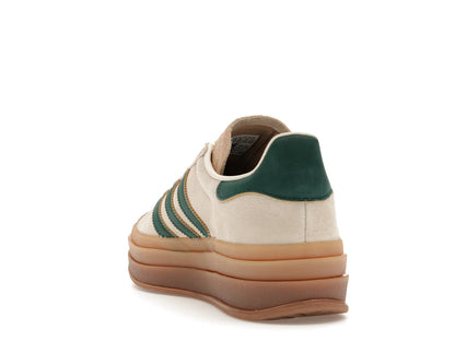 adidas Gazelle Bold Magic Beige Collegiate Green