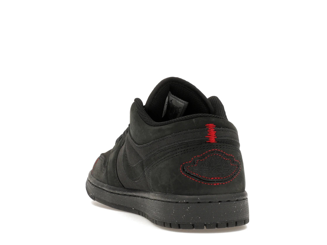 Jordan 1 Low SE Craft Dark Smoke Grey Varsity Red