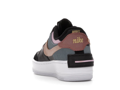 Nike Air Force 1 Low Shadow Black Light Arctic Pink Claystone Red