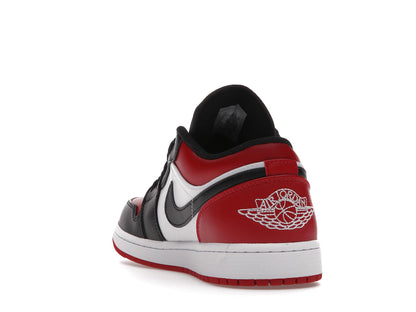 Jordan 1 Low Bred Toe (Homme)
