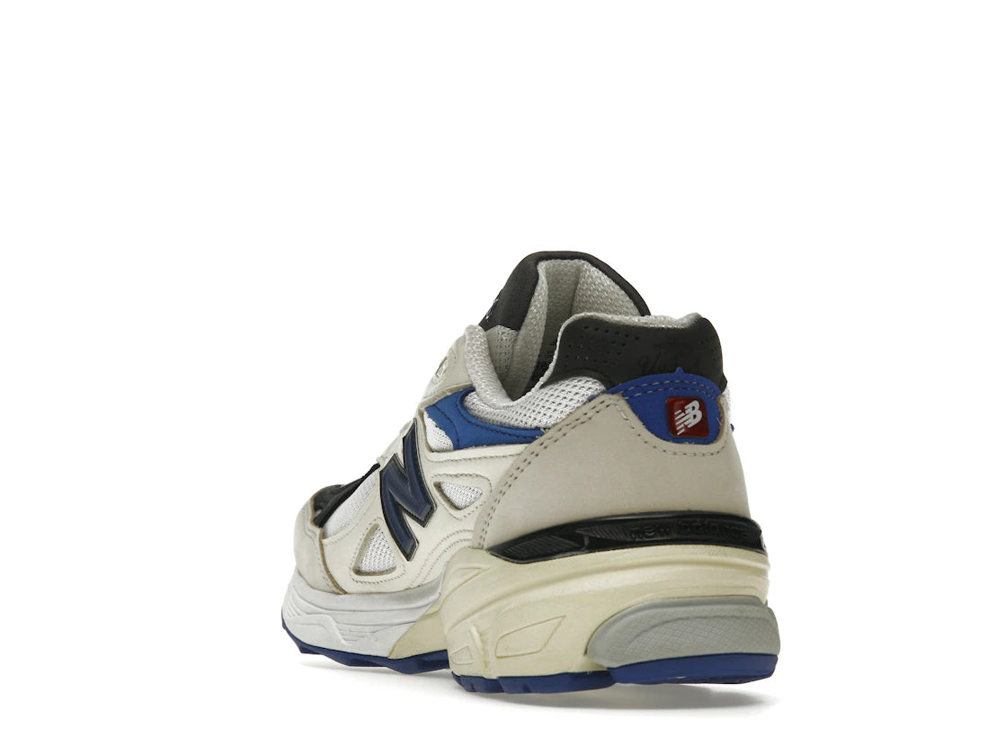 New Balance 990v3 MiUSA White Blue