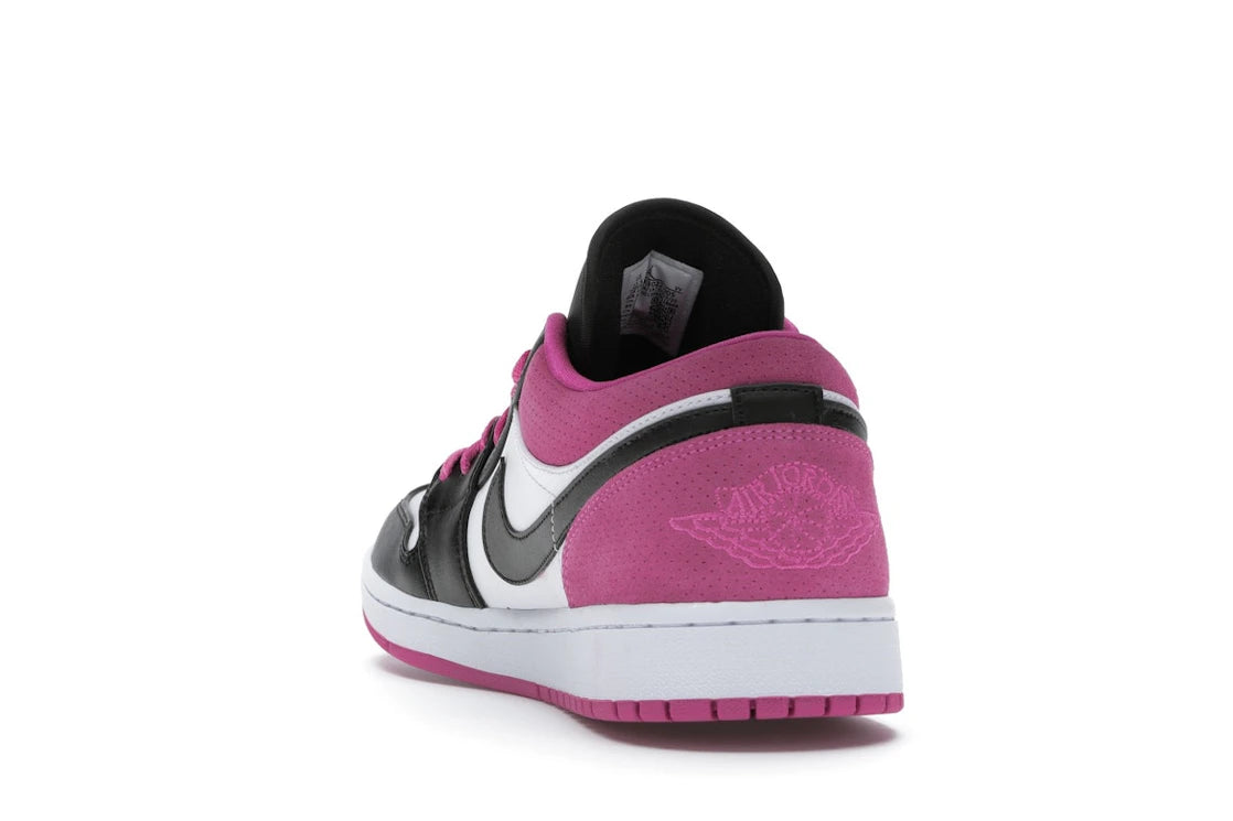 Jordan 1 Low Black Active Fuchsia