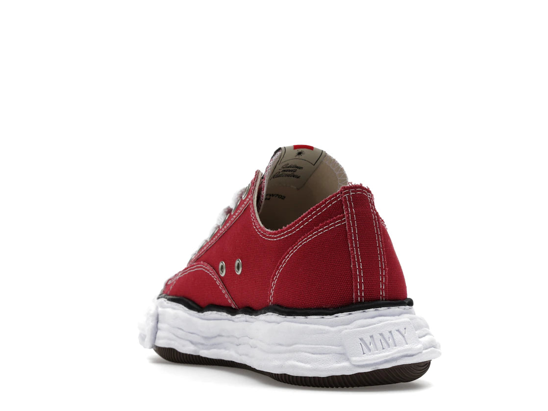 Maison Mihara Yasuhiro Peterson 23 OG Sole Canvas Low Bordeaux