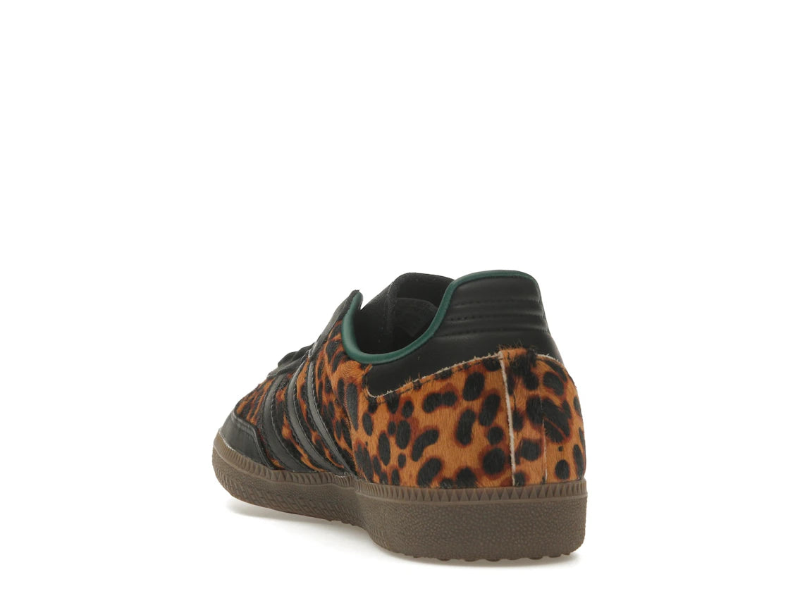 adidas Samba OG Black Green Leopard