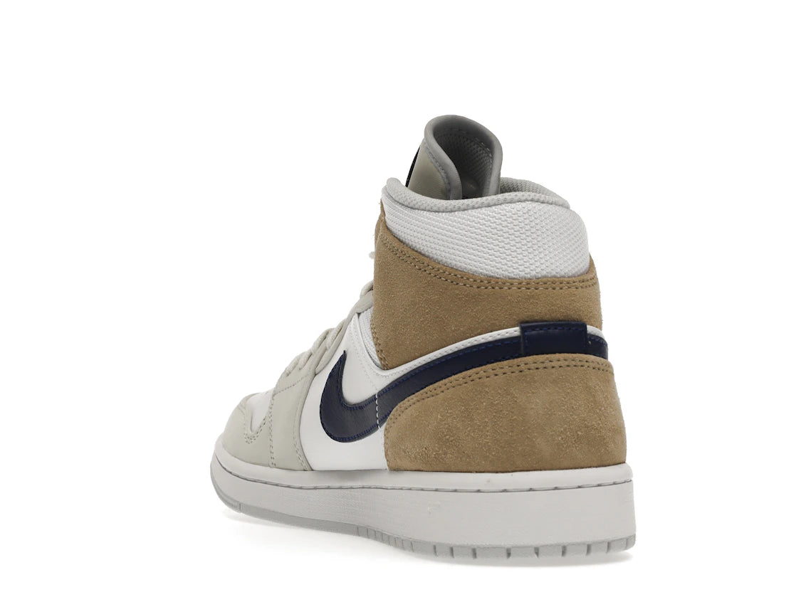 Jordan 1 Mid Tan Suede