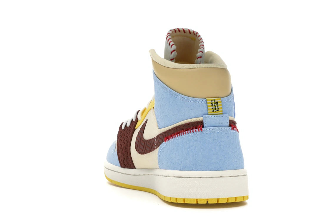 Jordan 1 Mid SE Fearless Maison Chateau Rouge
