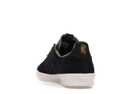 Adidas Campus 80s Undefeated x Bape Black