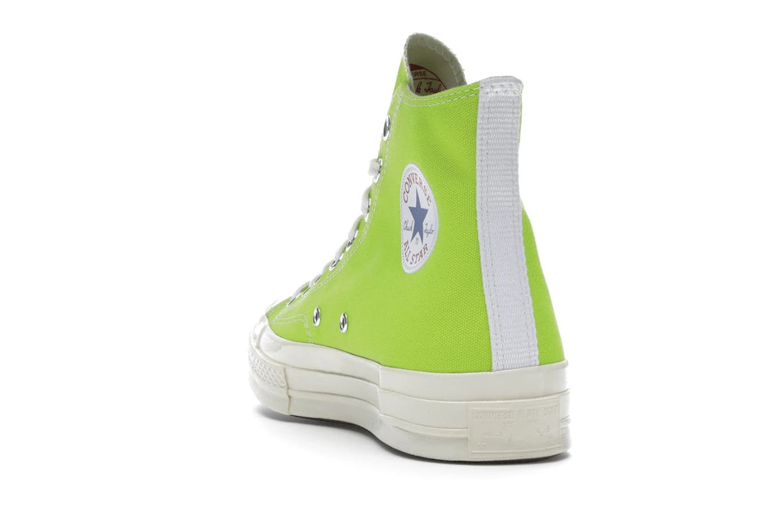 Converse Chuck Taylor All Star 70 Hi Comme des Garcons PLAY Bright Green