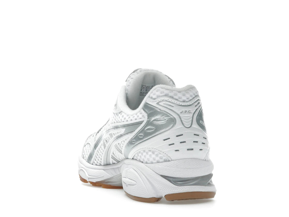 ASICS Gel-Kayano 14 A.P.C. White Pure Silver