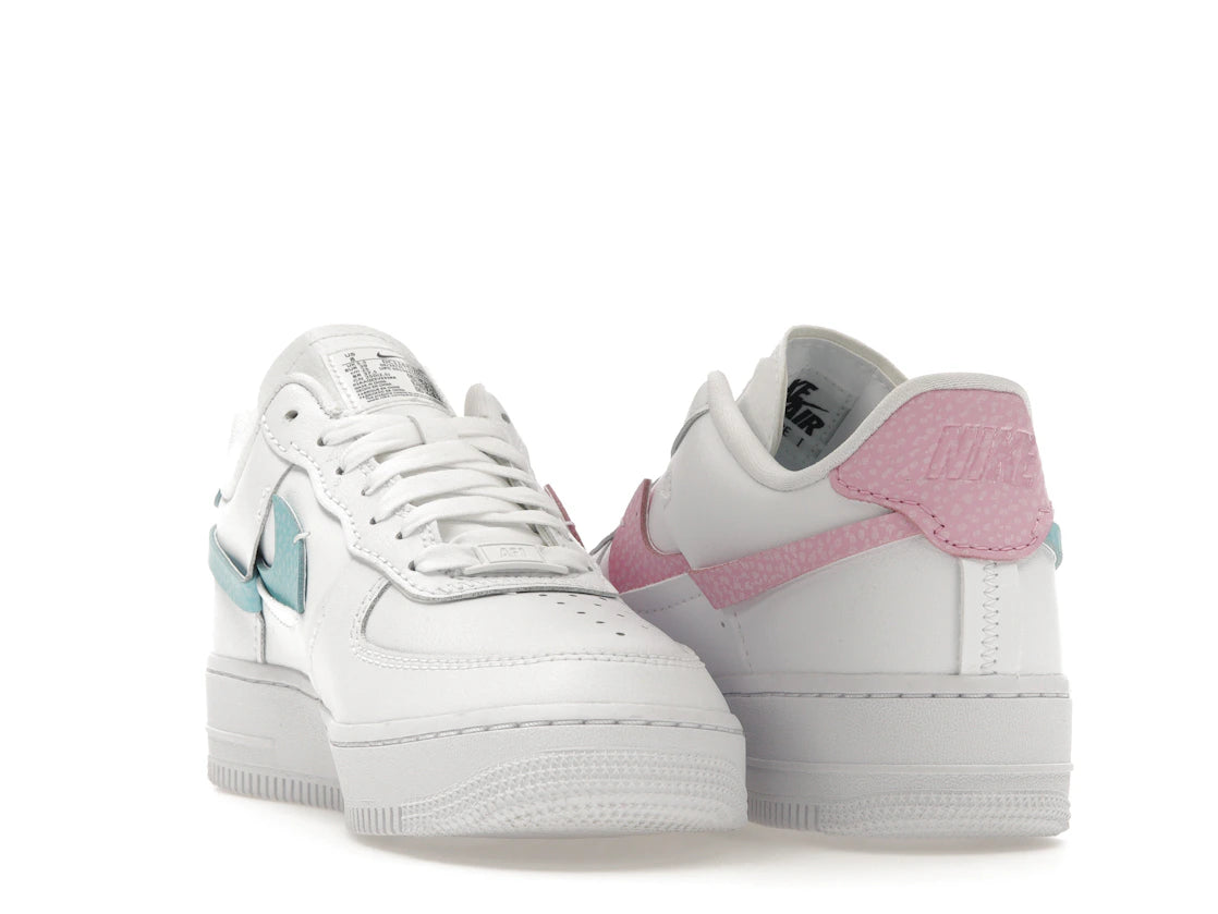 Nike Air Force 1 LXX White Pink Aqua