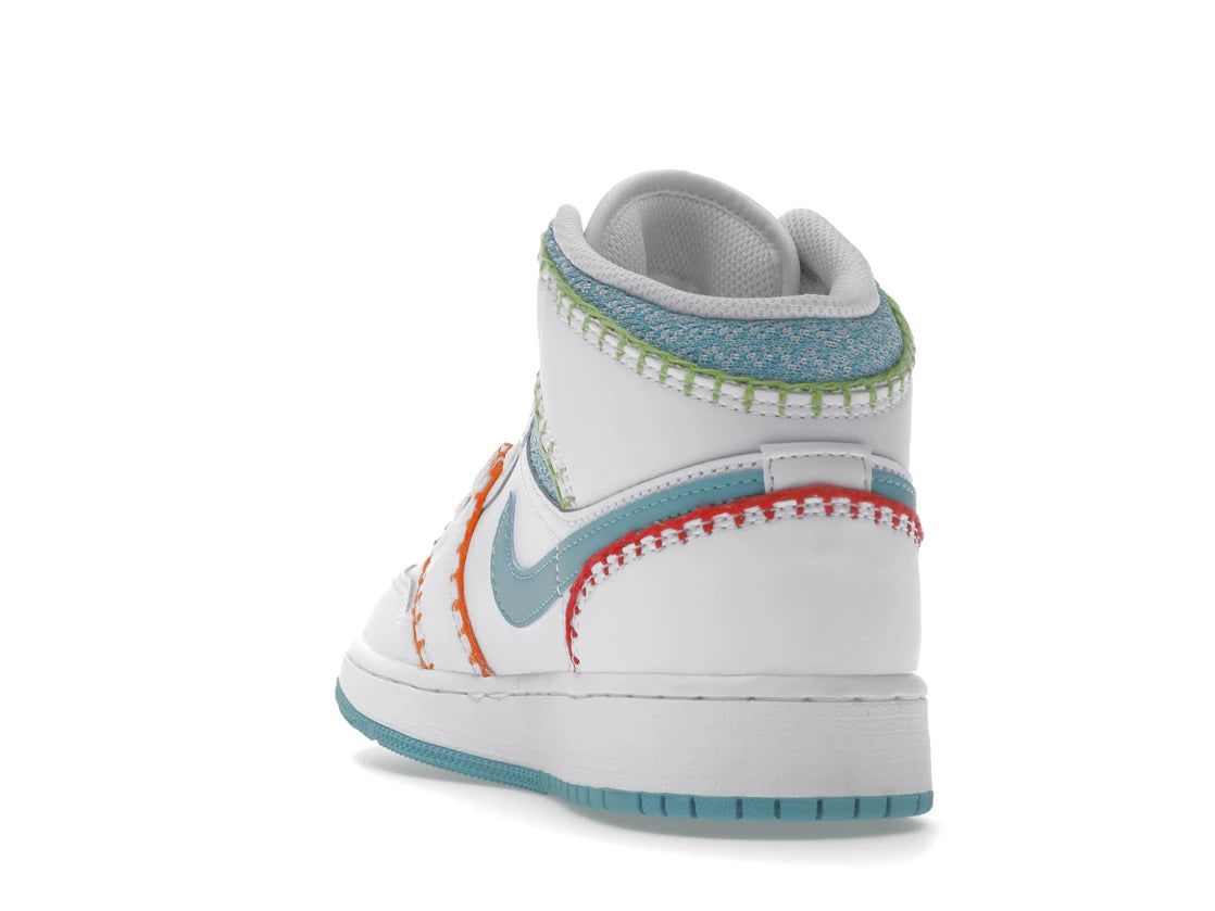 Jordan 1 Mid Multi Knit